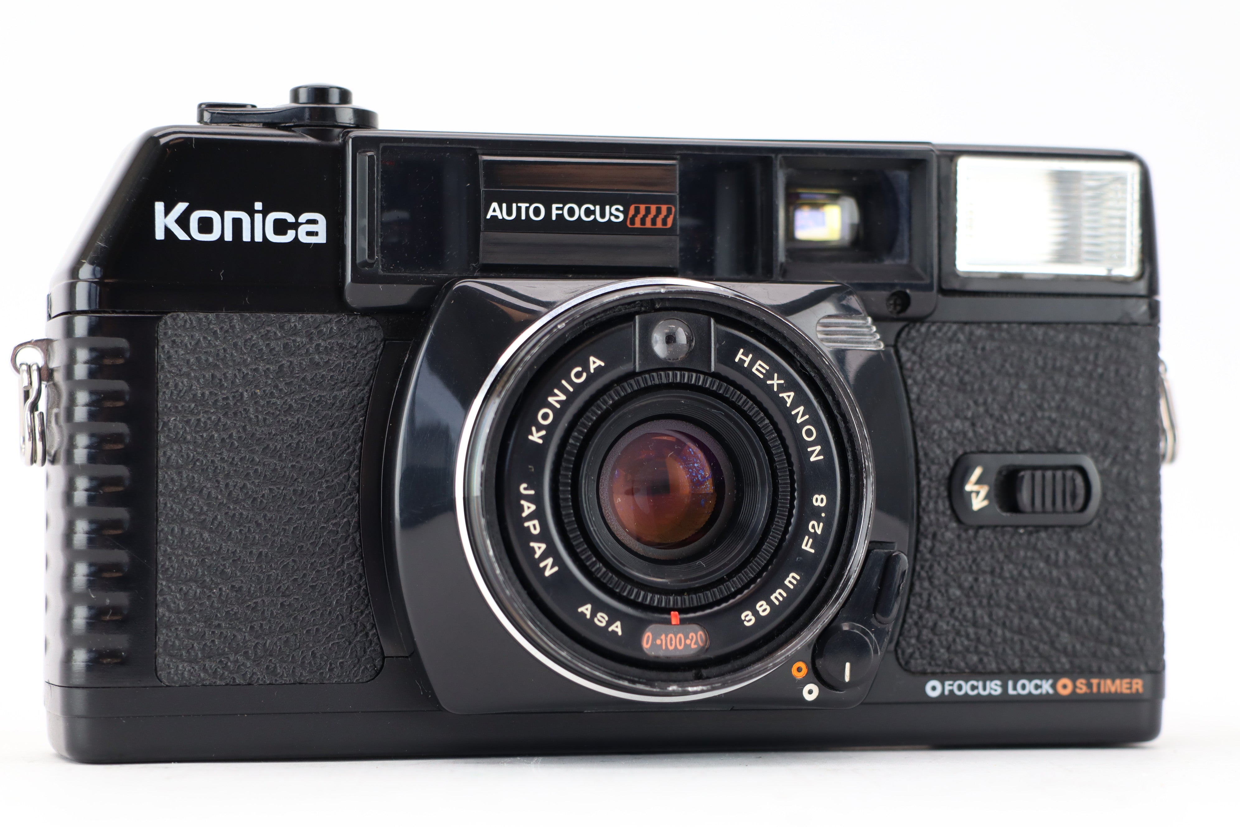 Konica cheapest C35MF Focus Camera with Case & Instruction Book Made in Japan Working