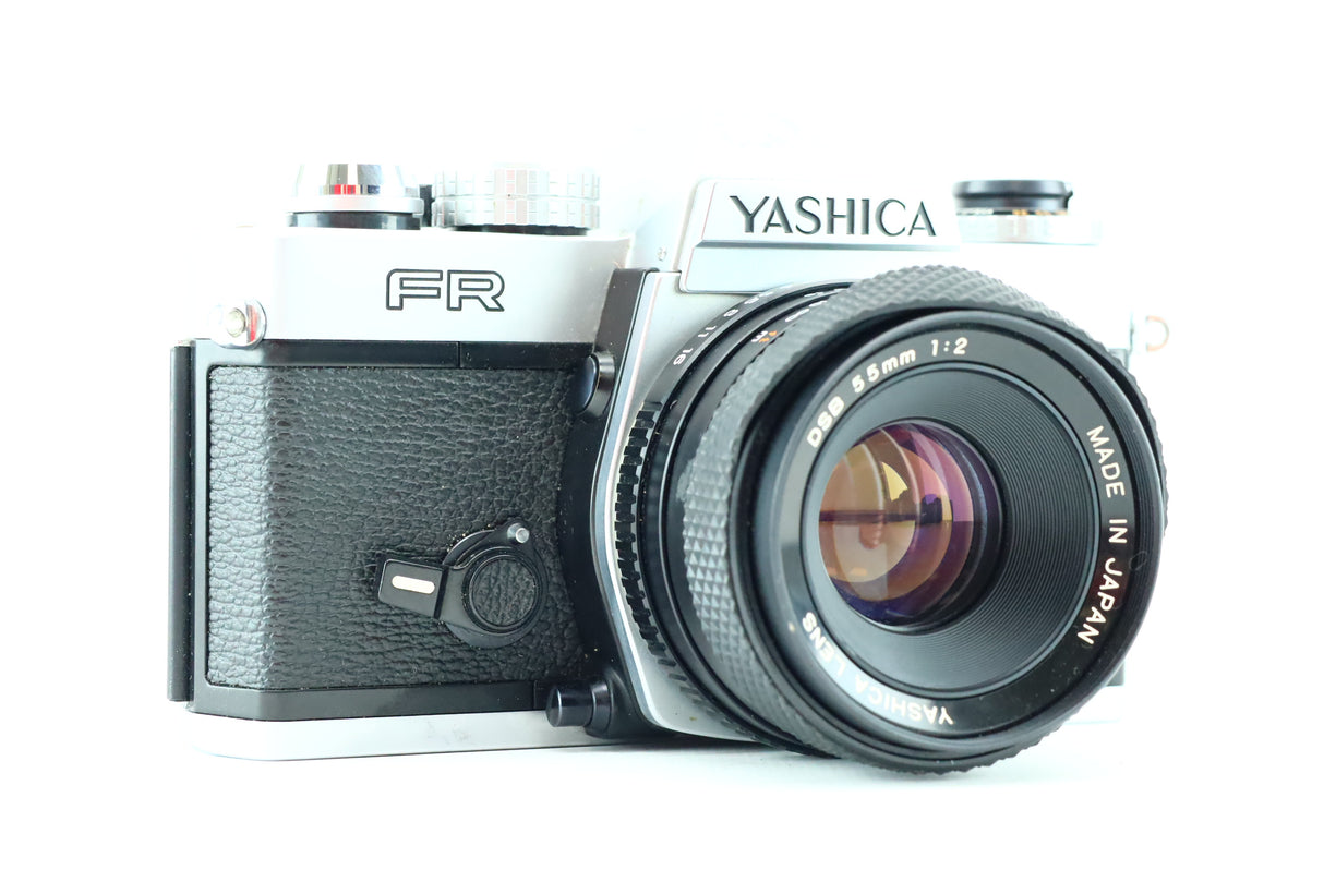 Yashica FR with Yashica 2/55mm lens