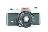 Yashica FR with Yashica 2/55mm lens