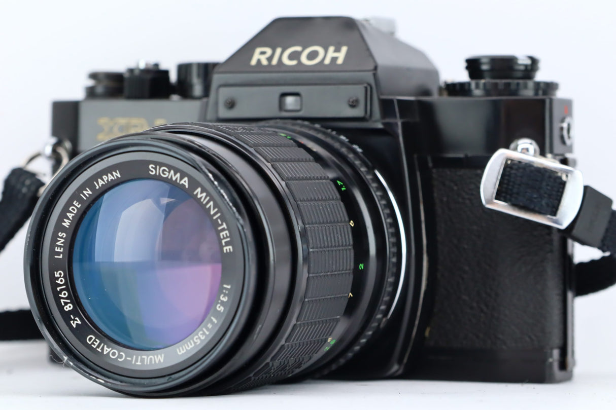 Ricoh XR-1 with Sigma Mini-Tele 1:3,5 F=135mm lens