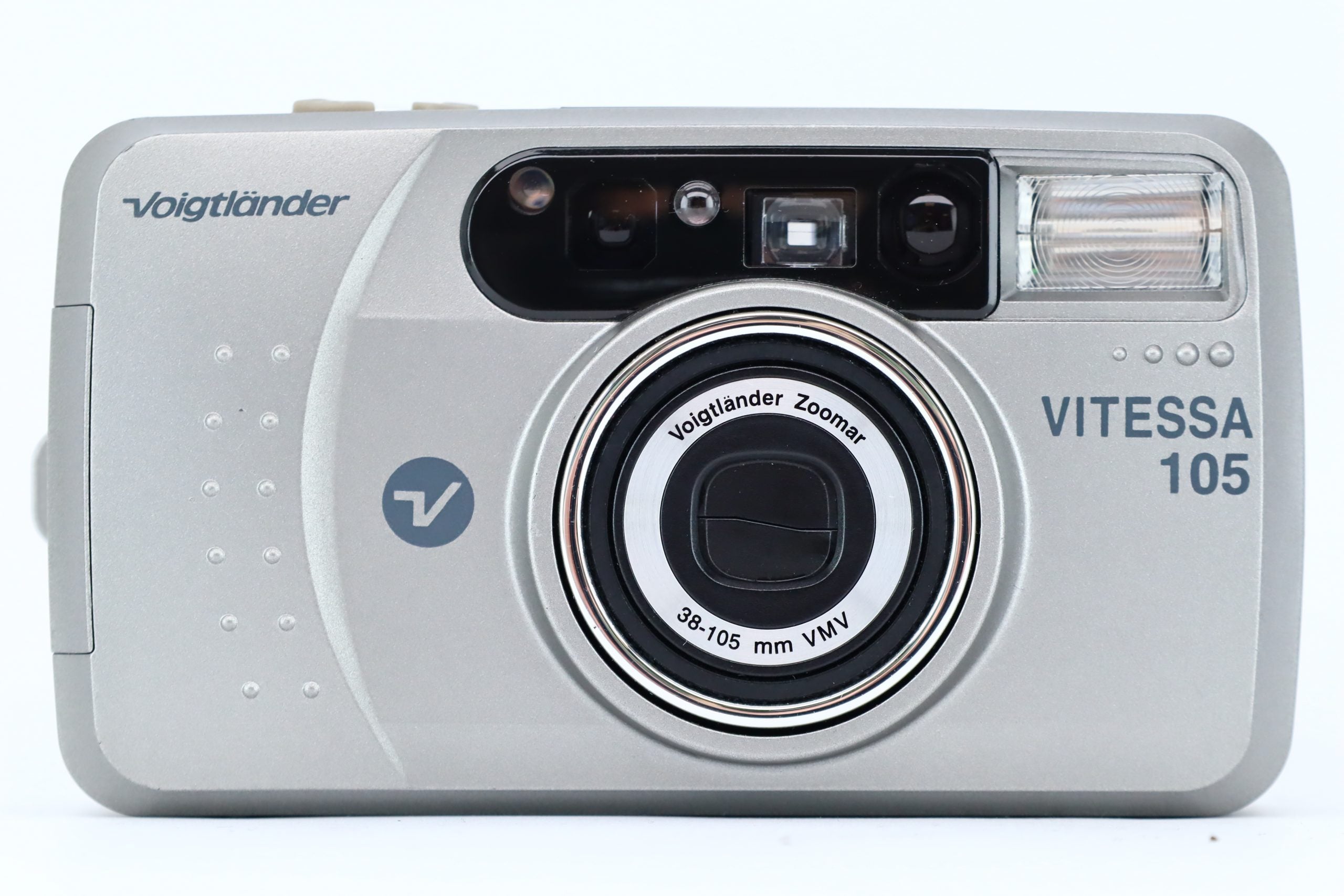 VOIGTLANDER Zoomar Vito 70 QD 35mm Film Point-and-Shoot Camera with 38-70mm Auto Macro VMV Lens - online Works but needs Repair