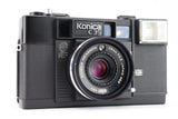 Konica C35 with Konica Hexanon 38mm F2,8 lens