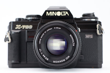 Minolta X-700 + MD ROKKOR 50mm 1,7