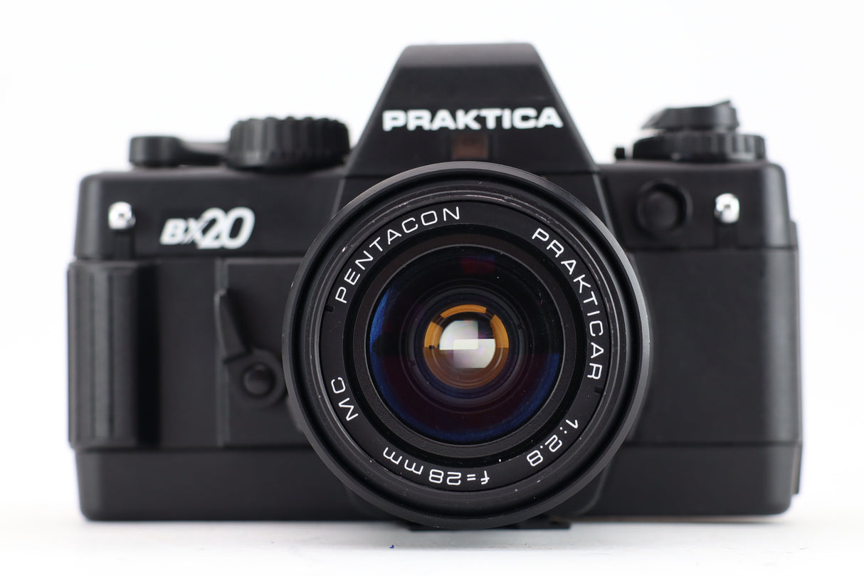 Praktica BX20 + Pentacon 28mm 2,8