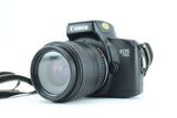 Canon EOS 750 with Canon zoom lens EF 35-70 1:3.5-4.5 A