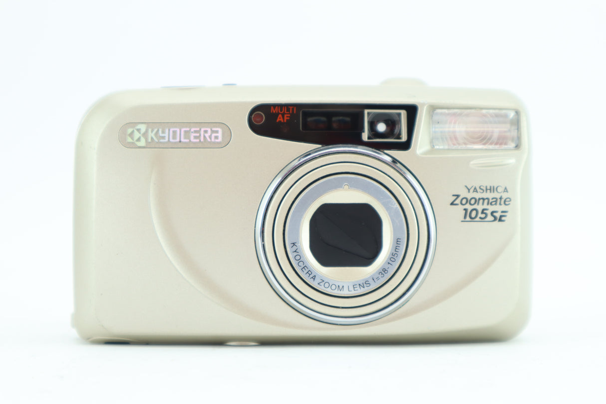 Yashica Kyocera Zoomate 105 SE with f=38-105mm lens