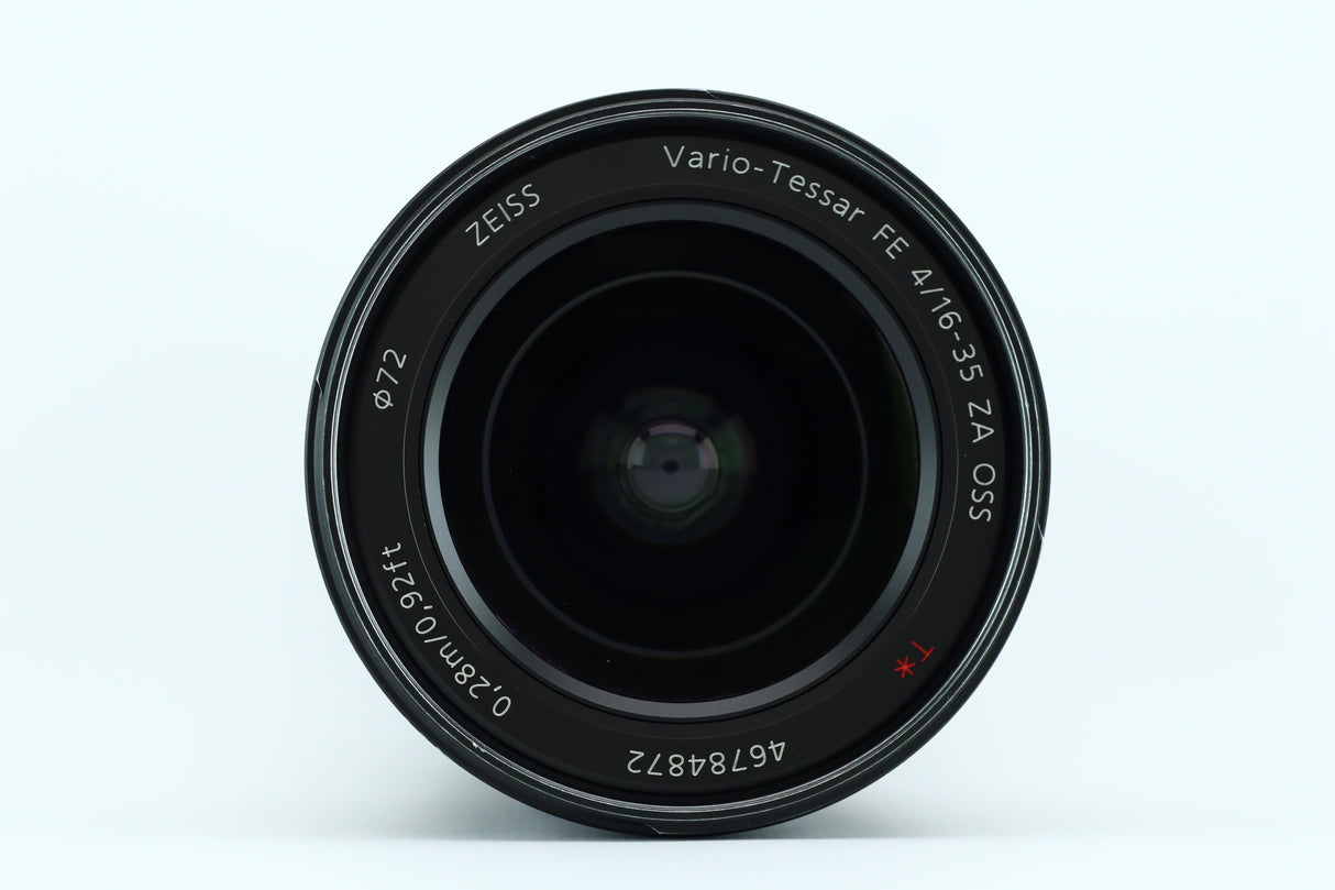 Sony Zeiss Vario-Tessar FE 4/16-35 0,28M ZA OSS lens