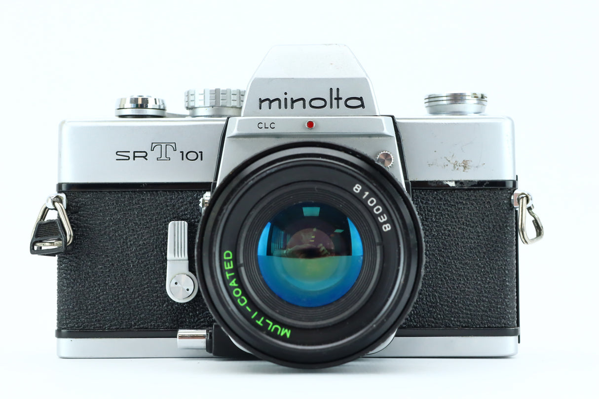 Minolta SRT101 + Multicapa 50m 1,7