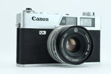 Canon Canonet QL25 | Canon-lens SE 45 mm 1:2,5