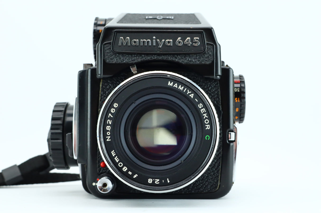 Mamiya M645 + obiettivo 80mm 2.8