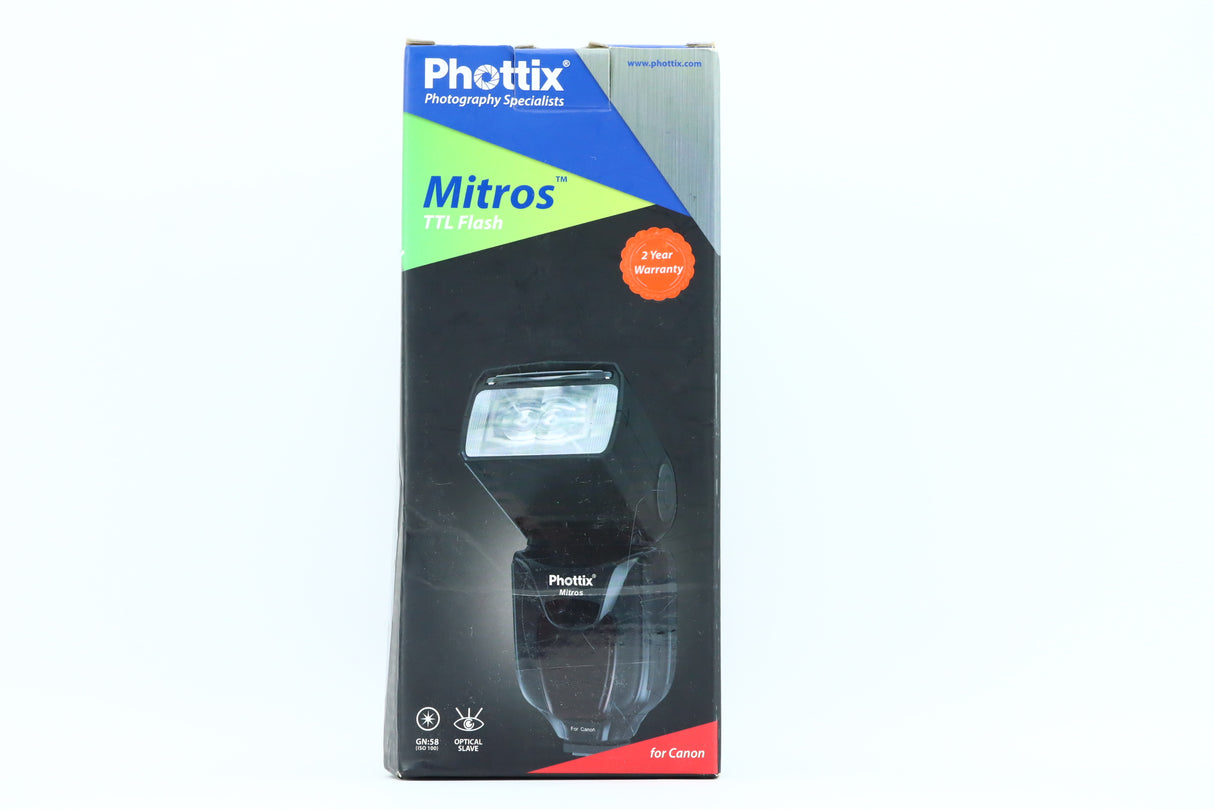 فلاش Phottix Mitros TTL لكاميرات كانون