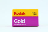 Kodak Gold 200 Color Film 35mm Single Roll, 24 Exposures