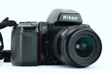 نيكون AF F-801 + عدسة AF NIKKOR مقاس 35-80 مم 4-5,6