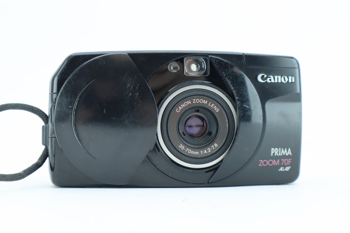 Canon Prima Zoom 70F with Canon zoom 35-70mm 1:4.2-7.8 lens