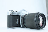 Pentax asahi spotmatic with f/135mm 1:2,8