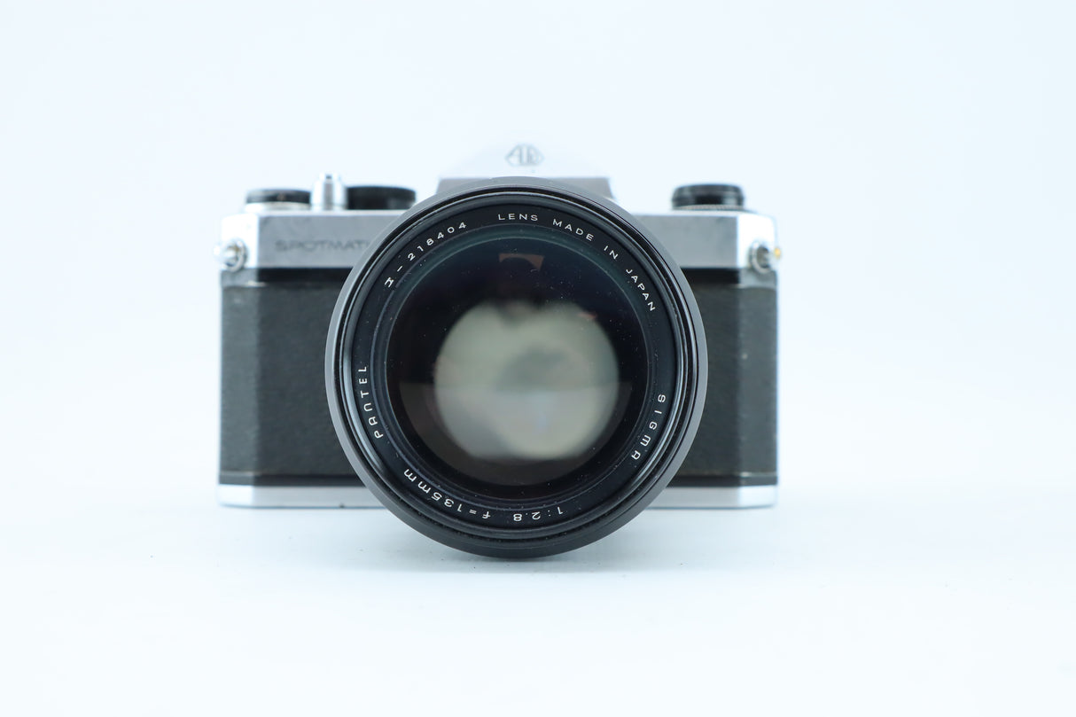 Pentax asahi spotmatic with f/135mm 1:2,8