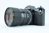 Canon AV-1 with sigma zoom 1:3,5-4,5 f/28-80mm