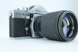 Praktica LTL3 with automatic mc 1:2,8 f/135mm lens