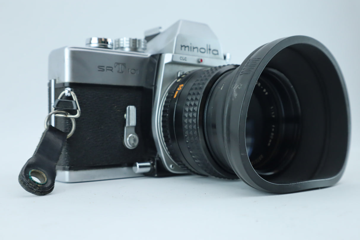 Minolta SRT101 with MC Rokkor-pf 50mm 1.7