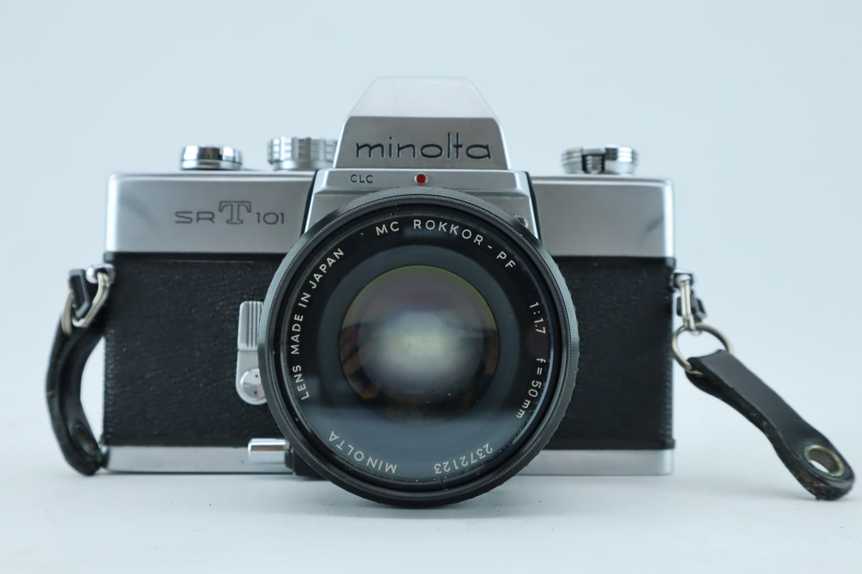 Minolta SRT101 with MC Rokkor-pf 50mm 1.7