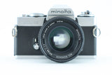 Minolta XD5 with MD rokkor 50mm 1,7 lens