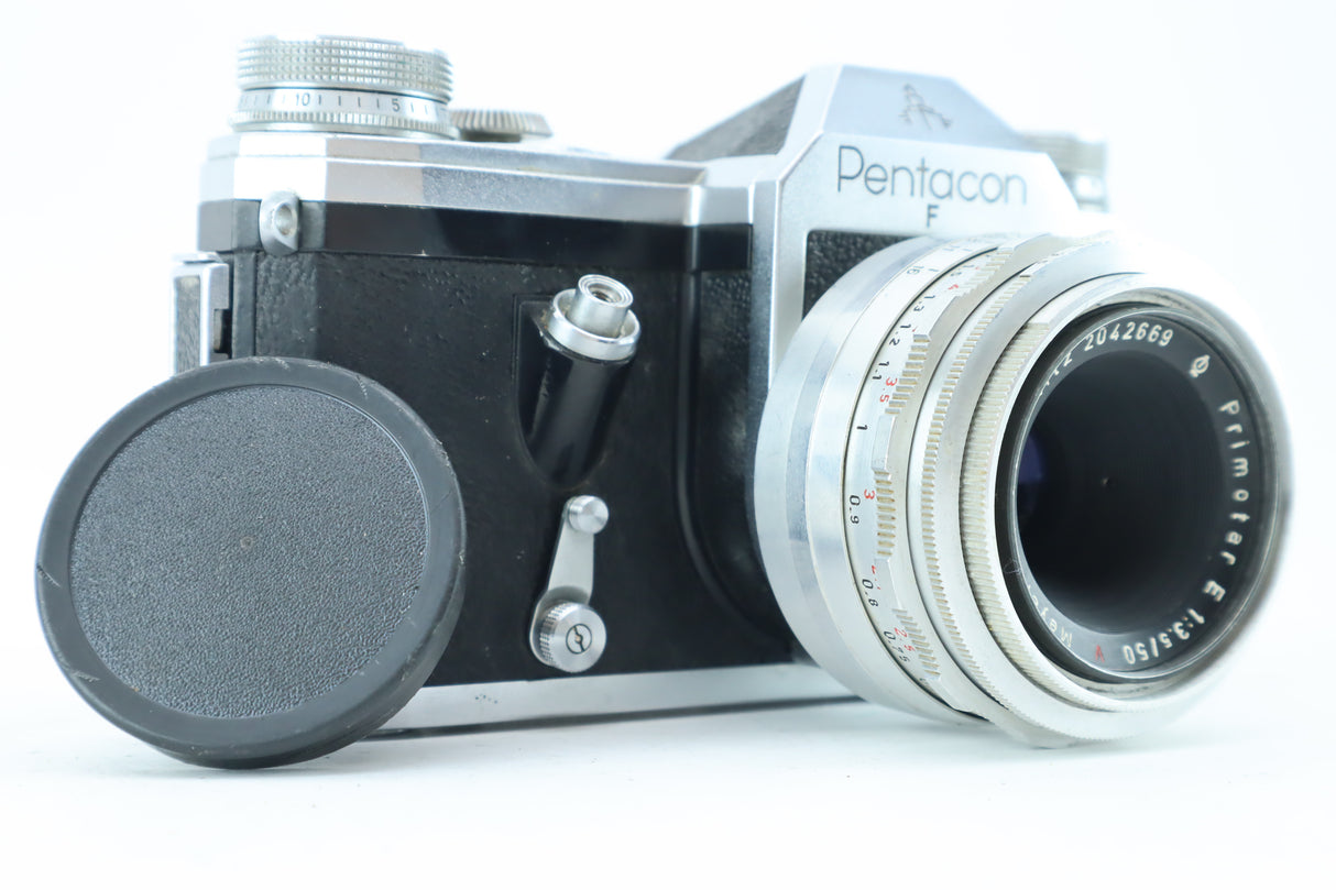 Pentacon F with primotar E 1:3,5/50mm lens