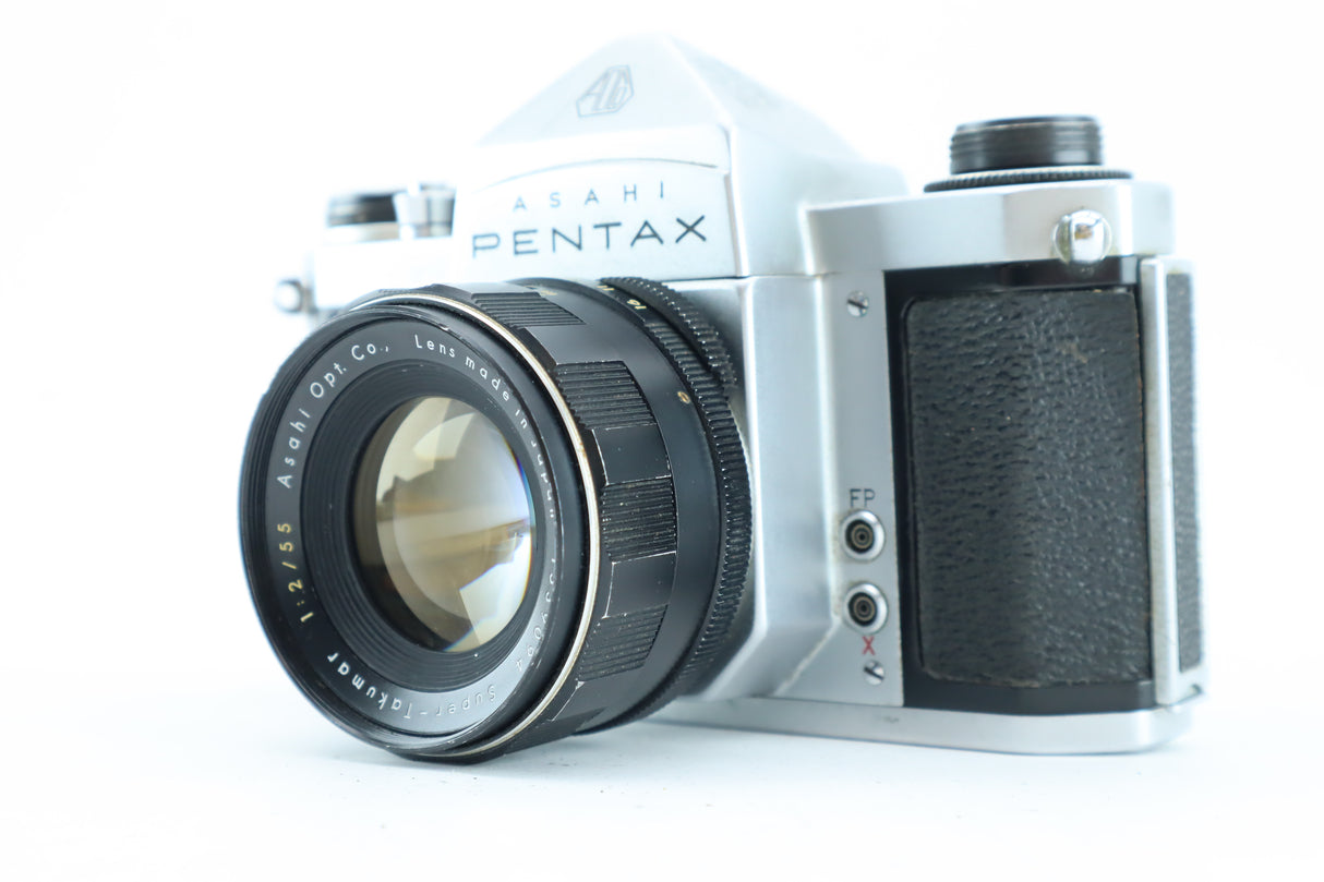 Pentax S1A with super-takumar 1:2/55mm