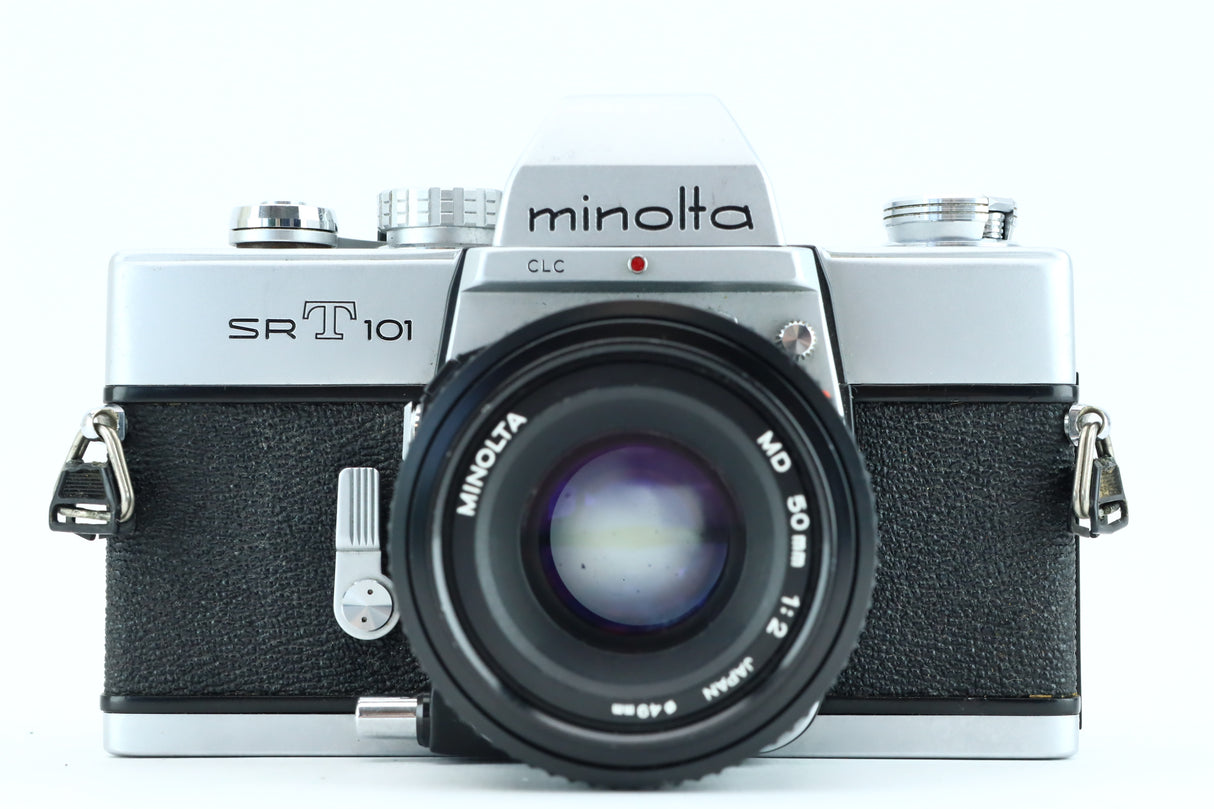 Minolta SRT101 + MD 50mm F:2