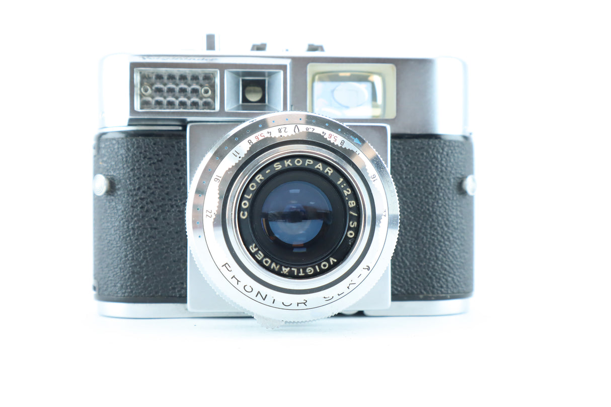 Voigtländer vitomatic II with color-skopar 1:2,8/50mm lens