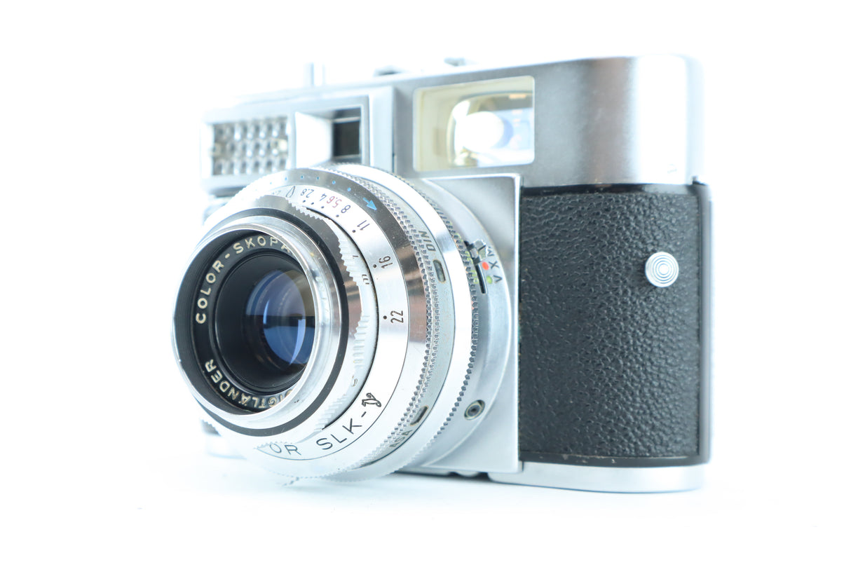 Voigtländer vitomatic II with color-skopar 1:2,8/50mm lens