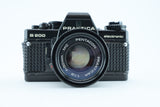 Praktica B 200 electronic with prakticar 1:1,8 f/50mm lens