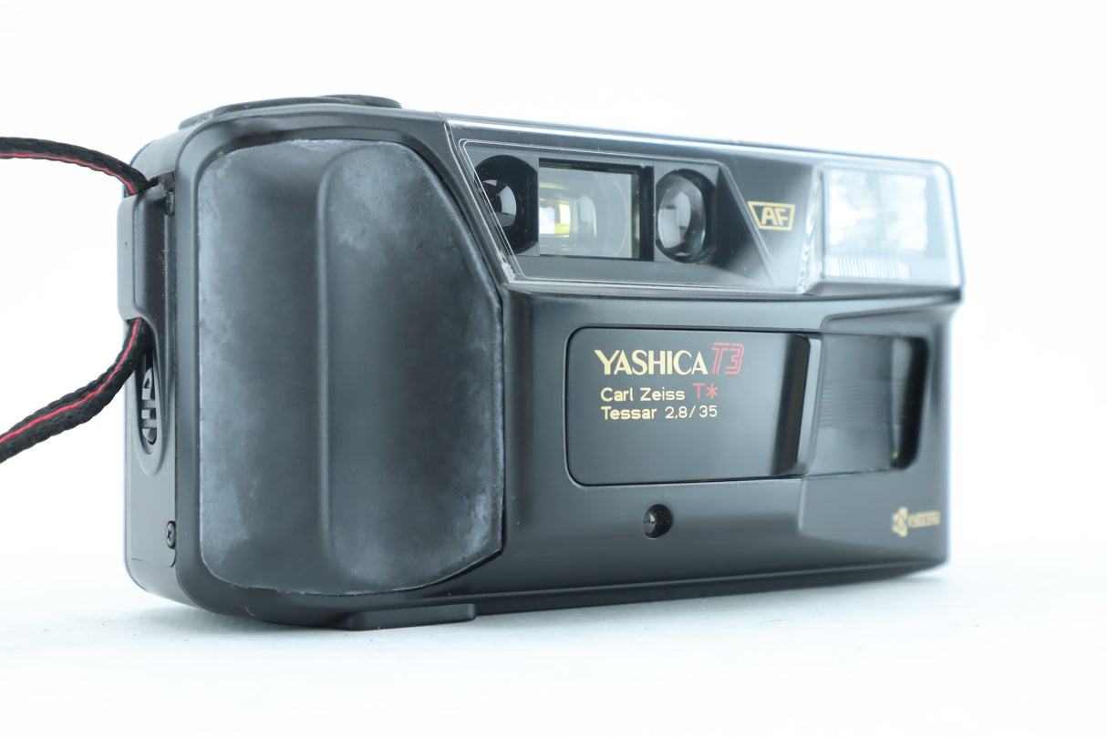 Yashica T3 with tessar 2,8/35mm