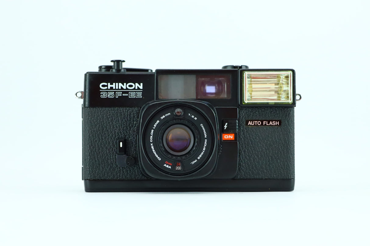 Chinon 35F-EE with Chinonex color lens 38mm 1:2.8