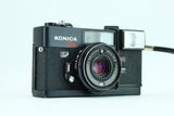 Konica C35 EF with Konica Hexanon 38mm F:2.8