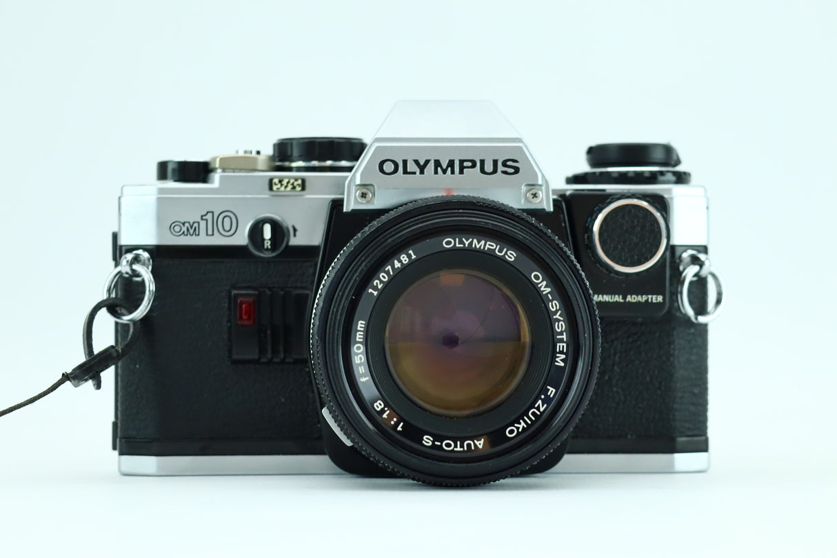 Olympus OM10 with Olympus OM-System F.Zuiko Auto-S 1:1.8 f=50mm