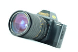 Canon T70 con Osawa MC 1:3,5-4,5 28-80 mm