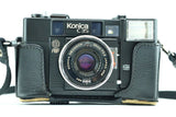 Konica C35 AF met Konica Hexanon 38 mm F2.8-lens