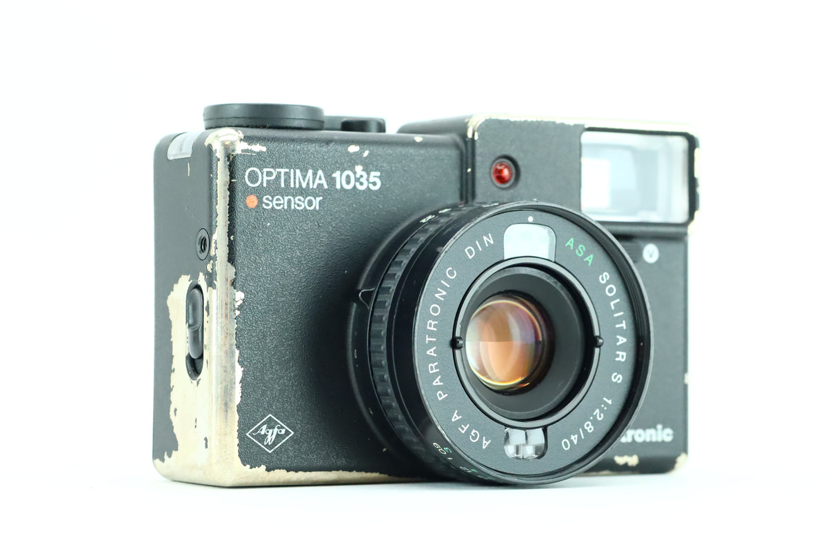 Sensor Agfa Optima 1035 con lente Solitar S 1:2.8/40