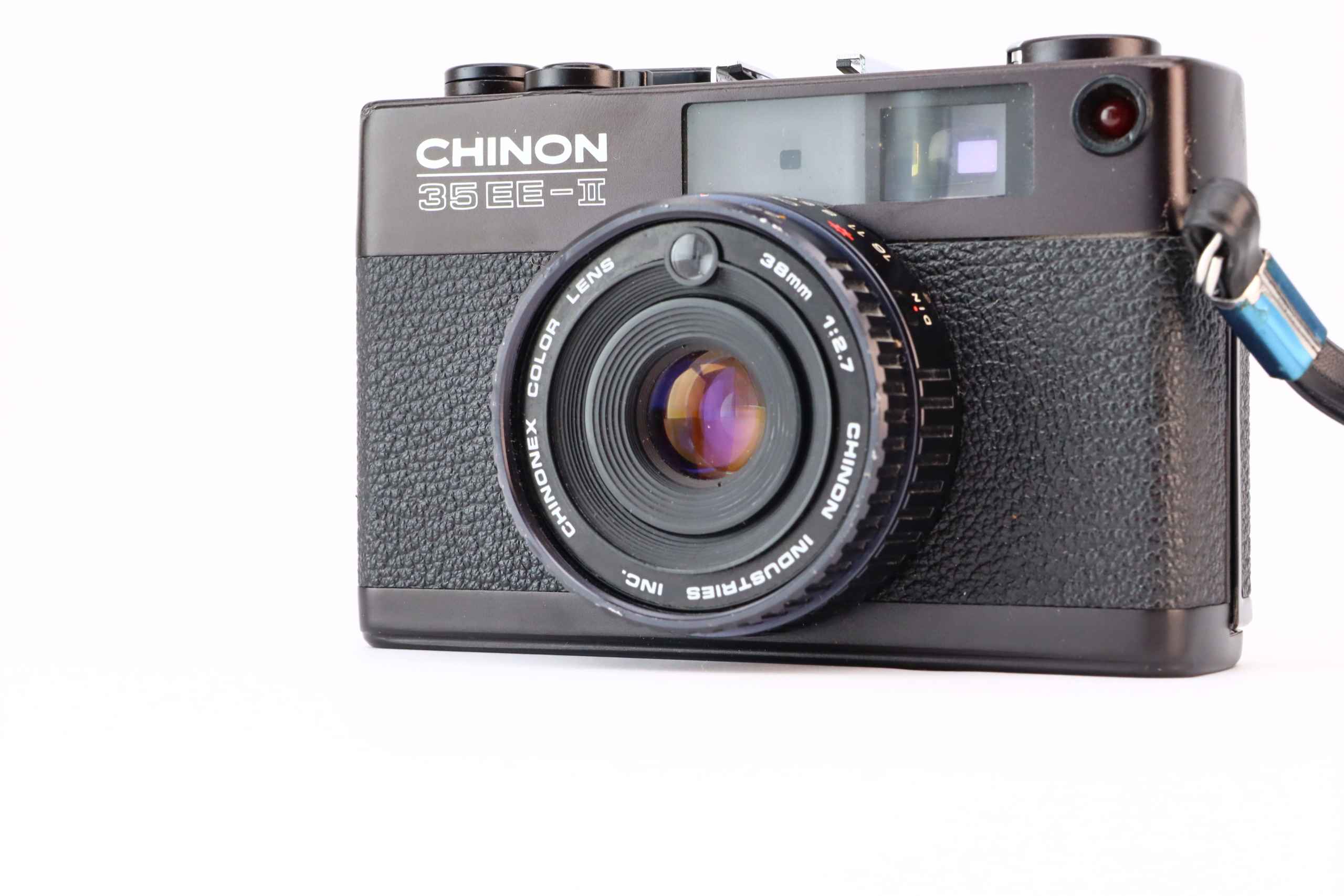 Chinon 35EE-II met Chinonex lens 38mm 1:2.7 – Hard to Find