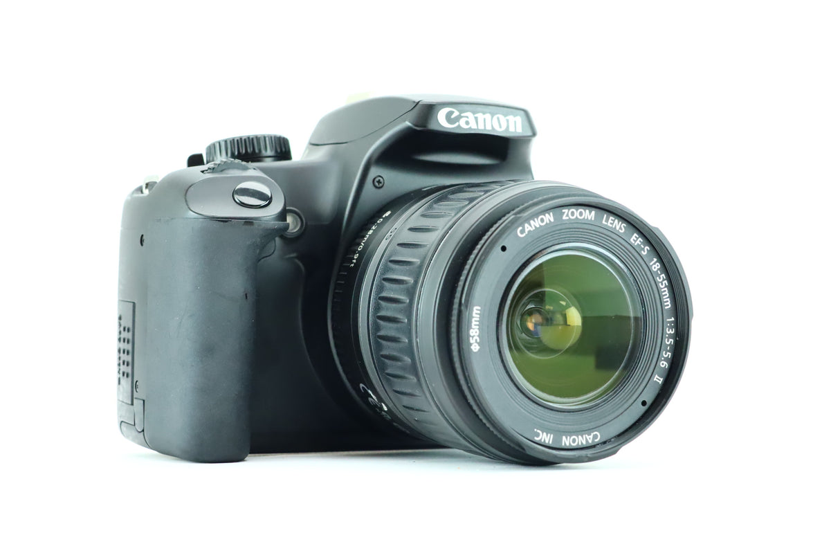 Canon EOS 1000D with Canon zoom lens 18-55mm 1:3.5-5.6