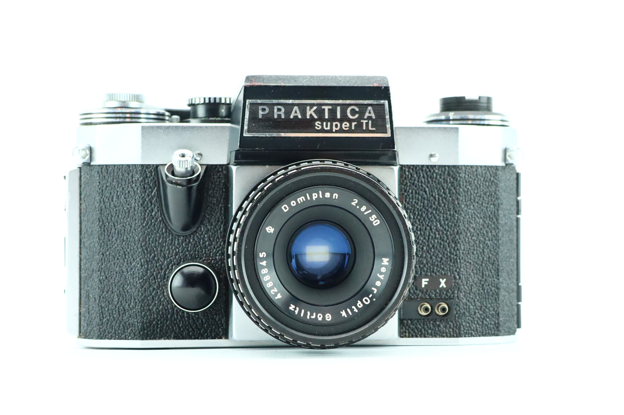 Praktica super TL with Domiplan 2.8/50 lens