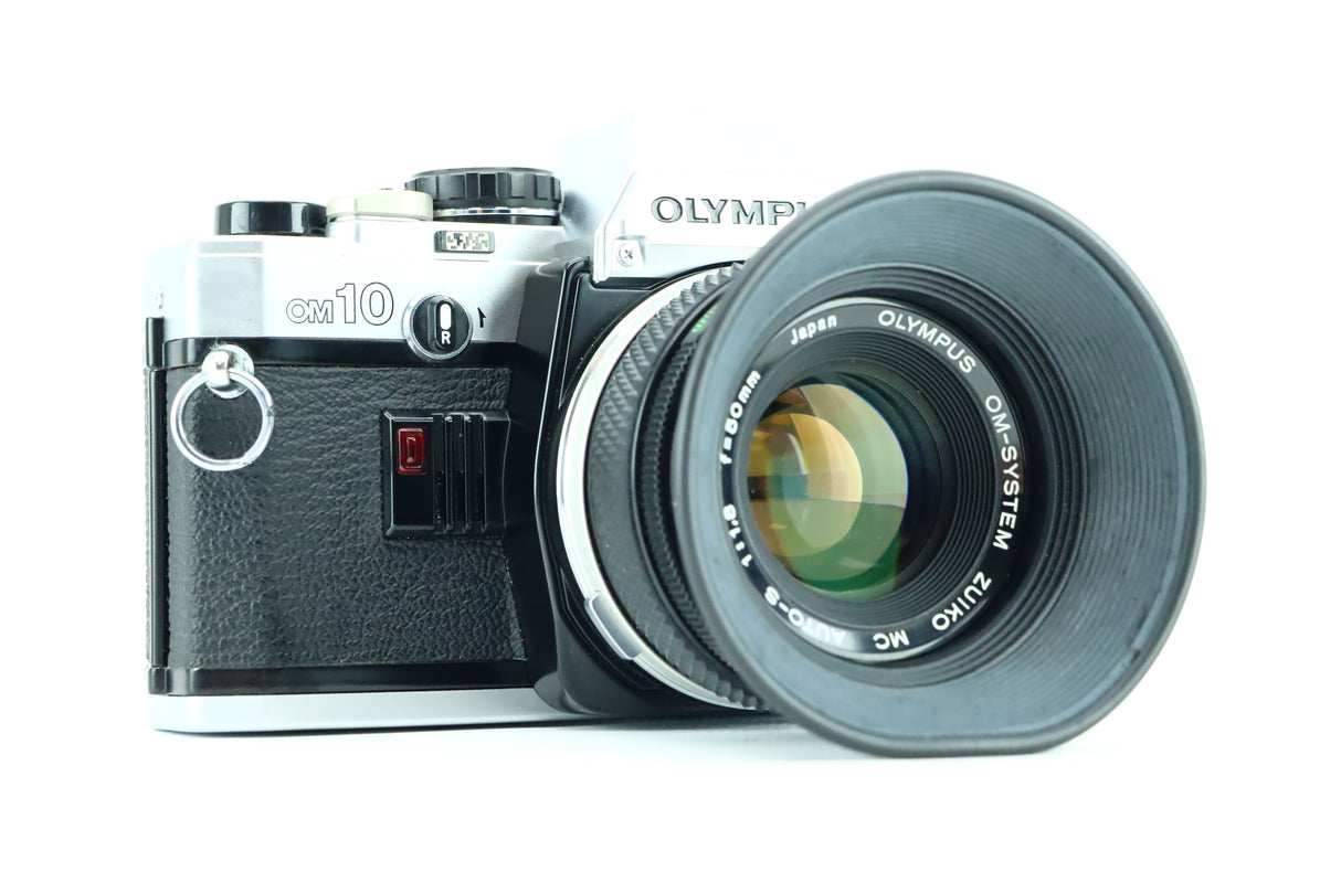 Olympus OM10 with Olympus OM-system Zuiko MC auto-s 1:1.8 f=50mm lens